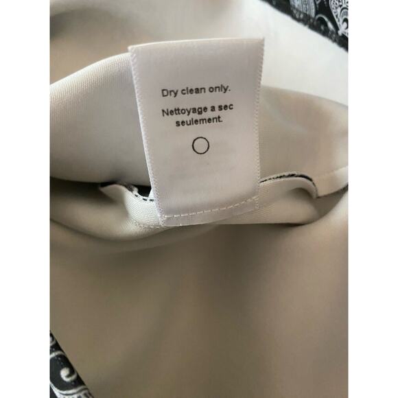 Clover Canyon Henna Print Dress Bodycon Neoprene Scuba Sheath Shiva Hind… - Picture 11 of 13